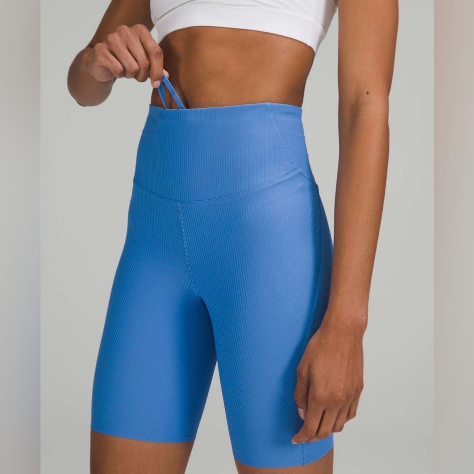 Lululemon Base Pace High Rise Short 8” *Ribbed Nulux